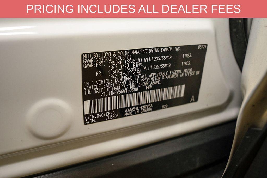 used 2024 Toyota RAV4 car, priced at $30,677