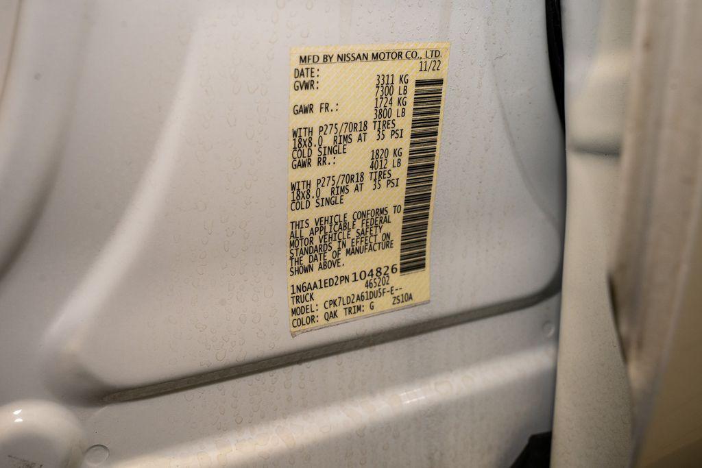 used 2023 Nissan Titan car, priced at $40,889