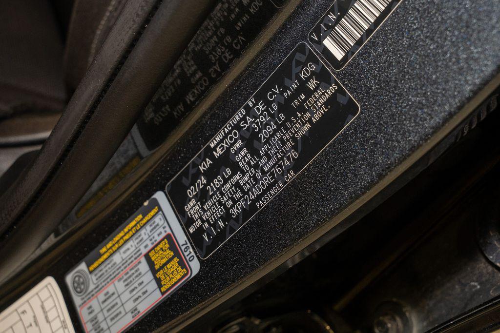 used 2024 Kia Forte car, priced at $16,474