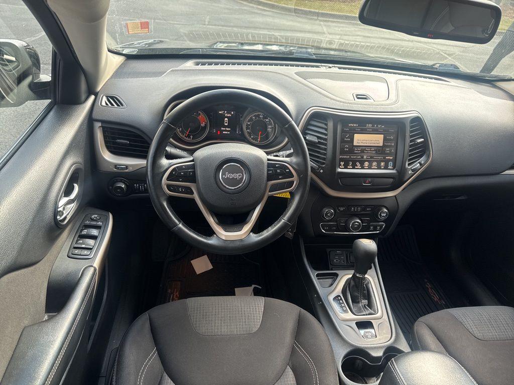 used 2017 Jeep Cherokee car, priced at $12,154