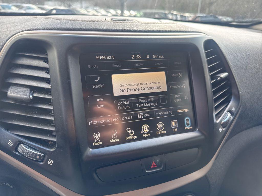 used 2017 Jeep Cherokee car, priced at $12,154