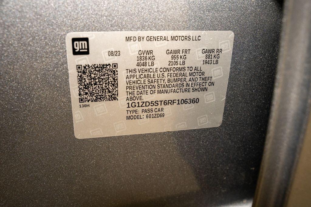 used 2024 Chevrolet Malibu car, priced at $16,382