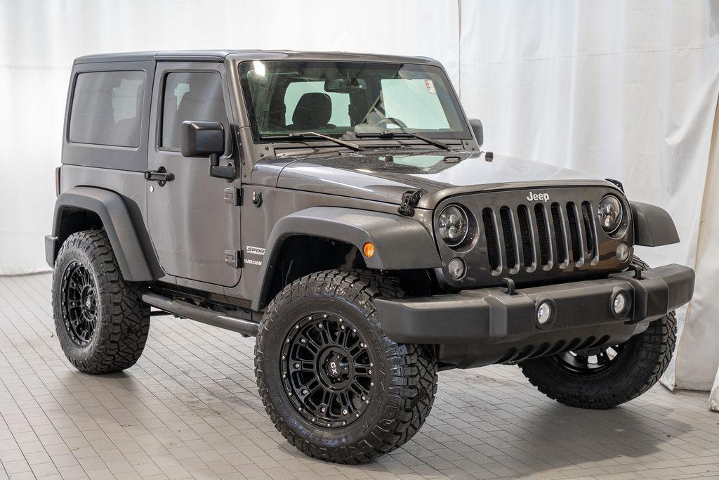 used 2016 Jeep Wrangler car, priced at $17,132