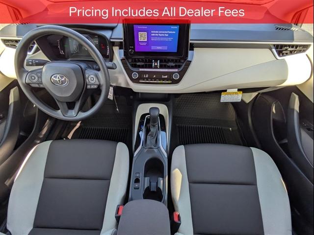 new 2026 Toyota Corolla Hybrid car, priced at $29,161