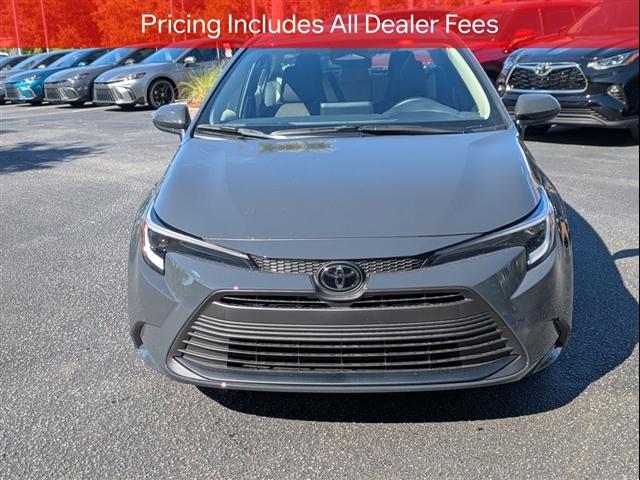 new 2026 Toyota Corolla Hybrid car, priced at $29,161