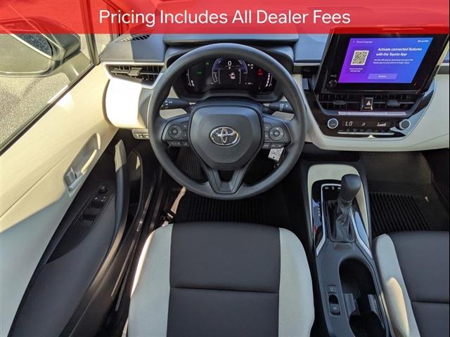 new 2026 Toyota Corolla Hybrid car, priced at $29,161