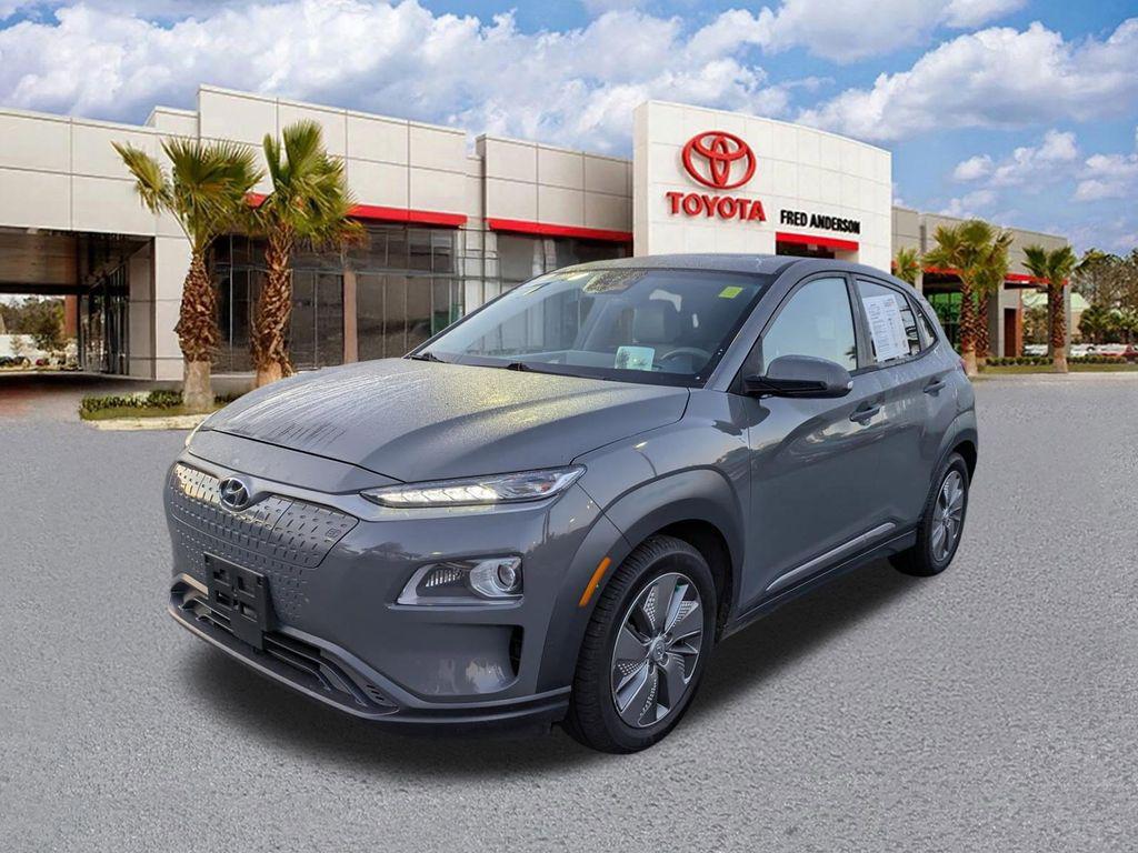 used 2021 Hyundai Kona EV car, priced at $14,991