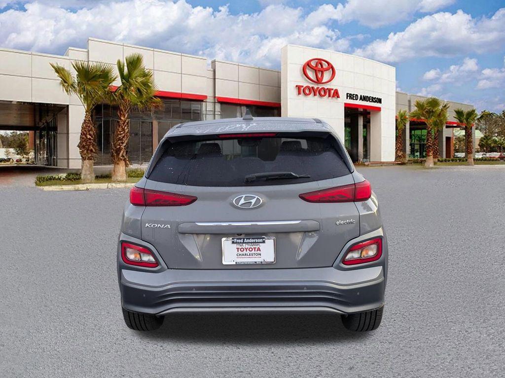 used 2021 Hyundai Kona EV car, priced at $14,991