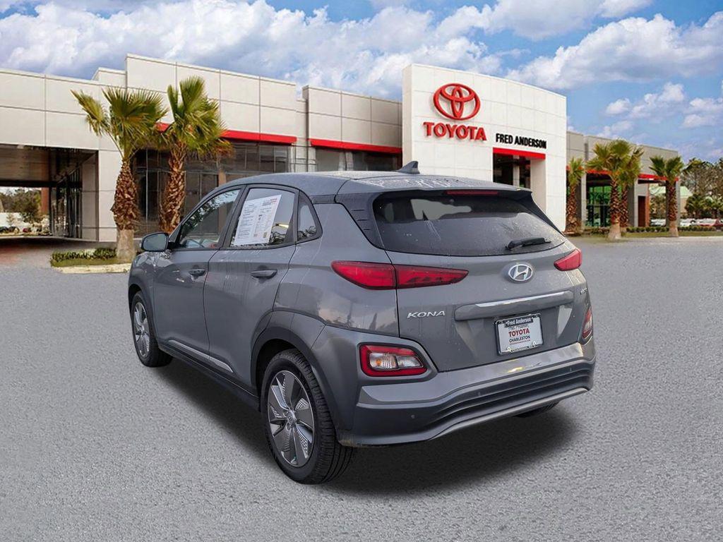 used 2021 Hyundai Kona EV car, priced at $14,991