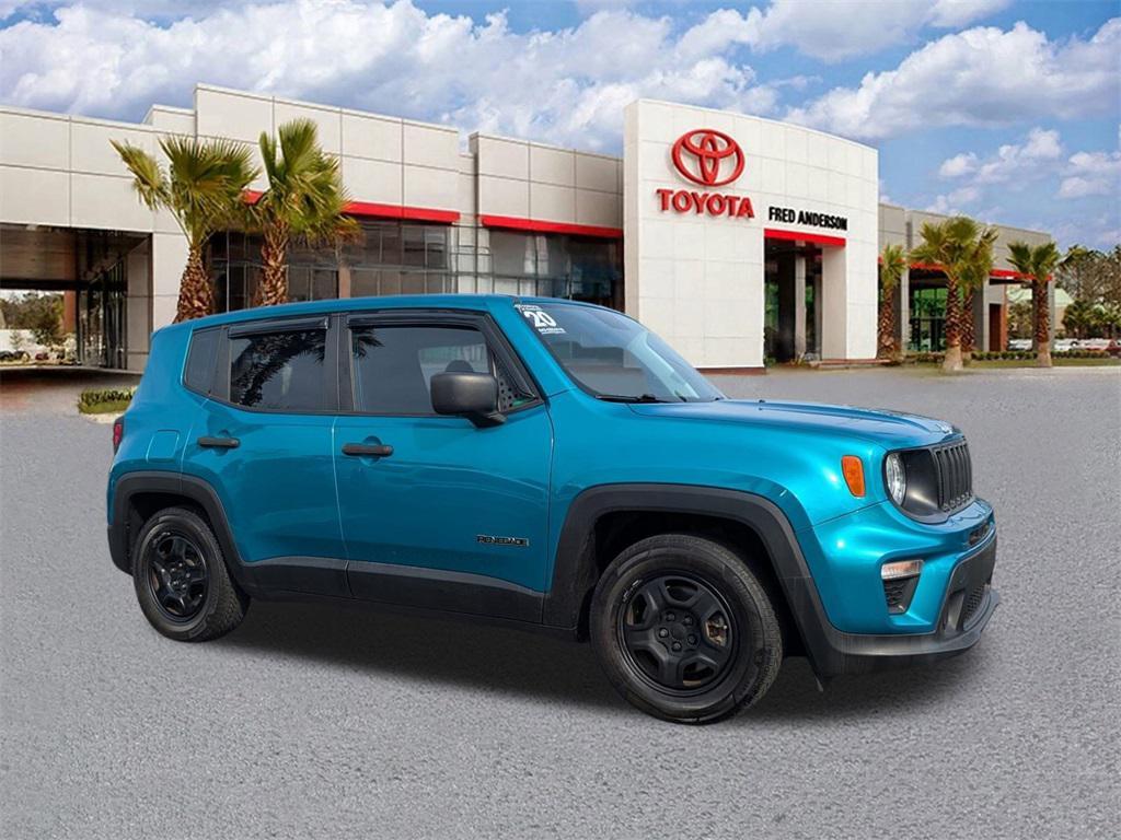 used 2020 Jeep Renegade car, priced at $11,891