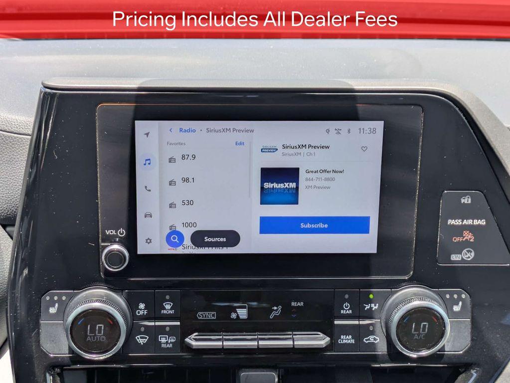used 2023 Toyota Highlander car, priced at $38,671
