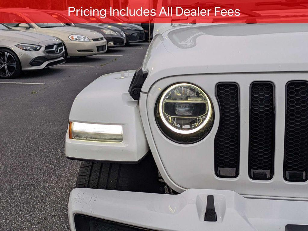 used 2022 Jeep Wrangler Unlimited car, priced at $32,371