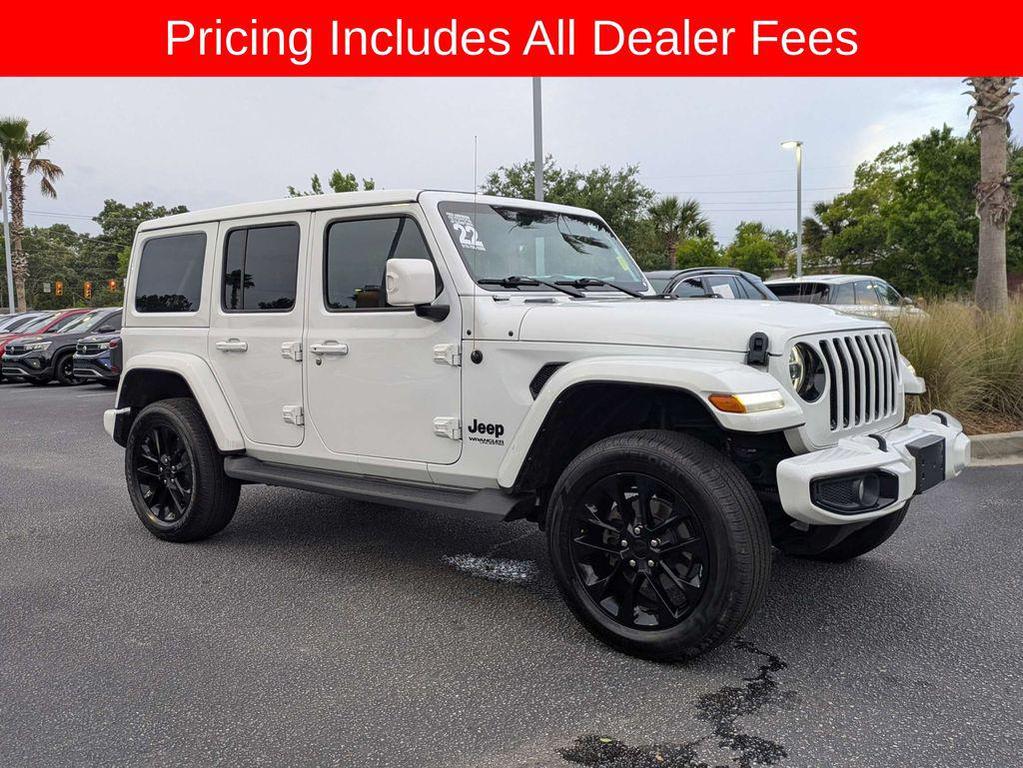 used 2022 Jeep Wrangler Unlimited car, priced at $33,771