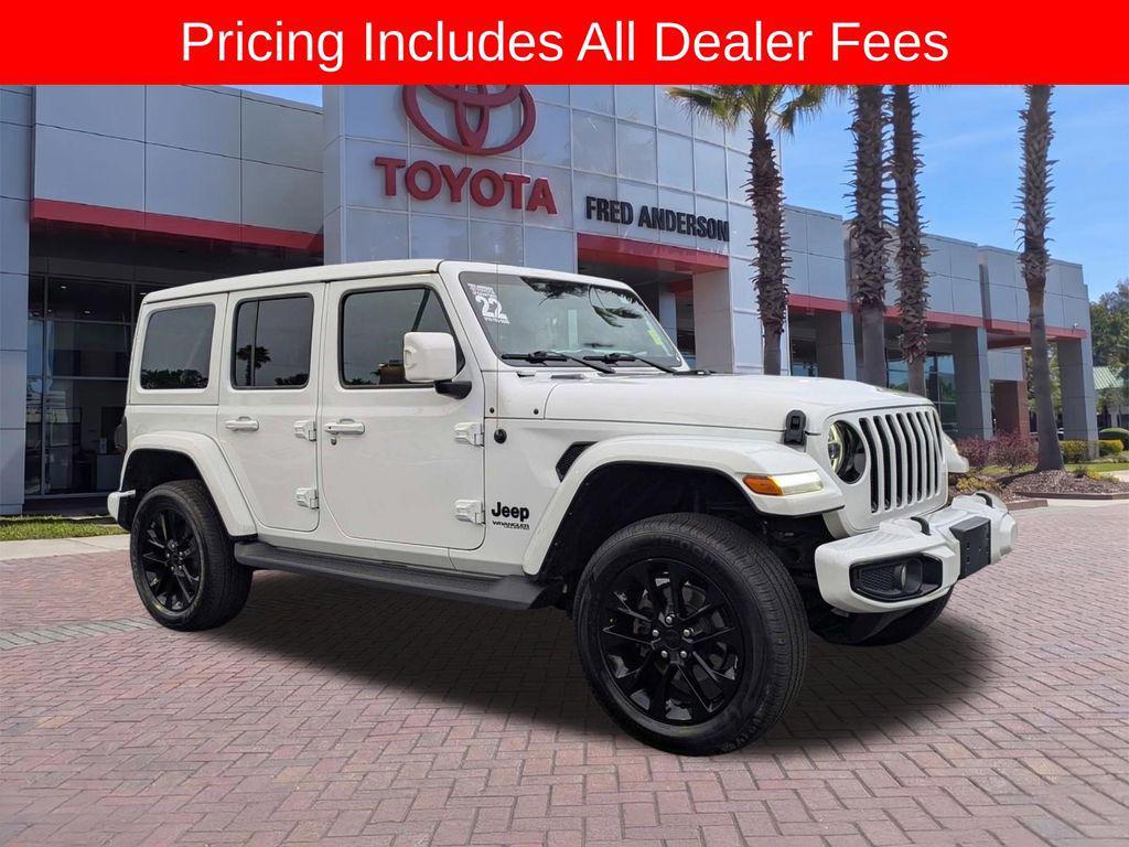 used 2022 Jeep Wrangler Unlimited car, priced at $33,771