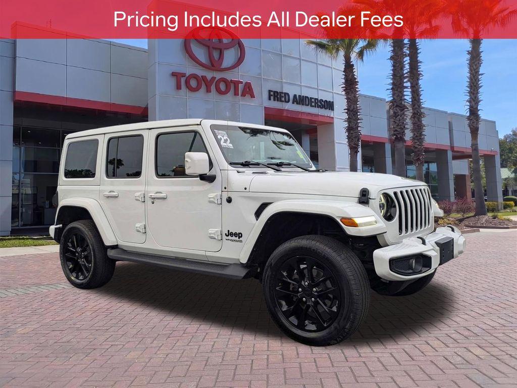 used 2022 Jeep Wrangler Unlimited car, priced at $32,771