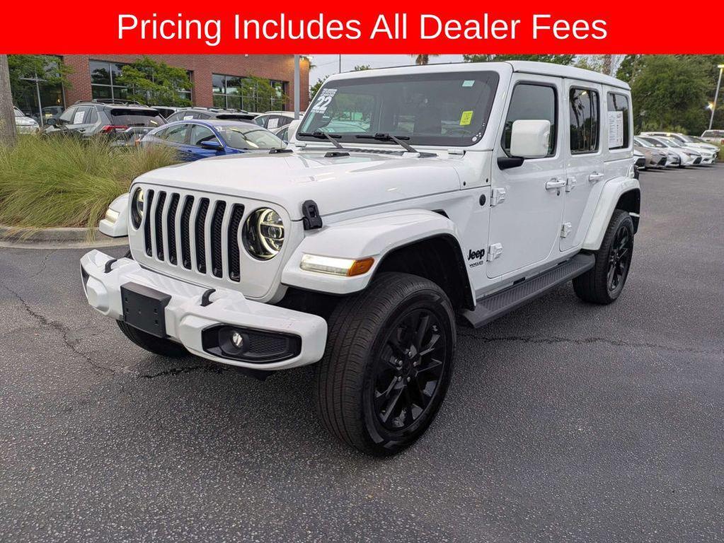 used 2022 Jeep Wrangler Unlimited car, priced at $33,771