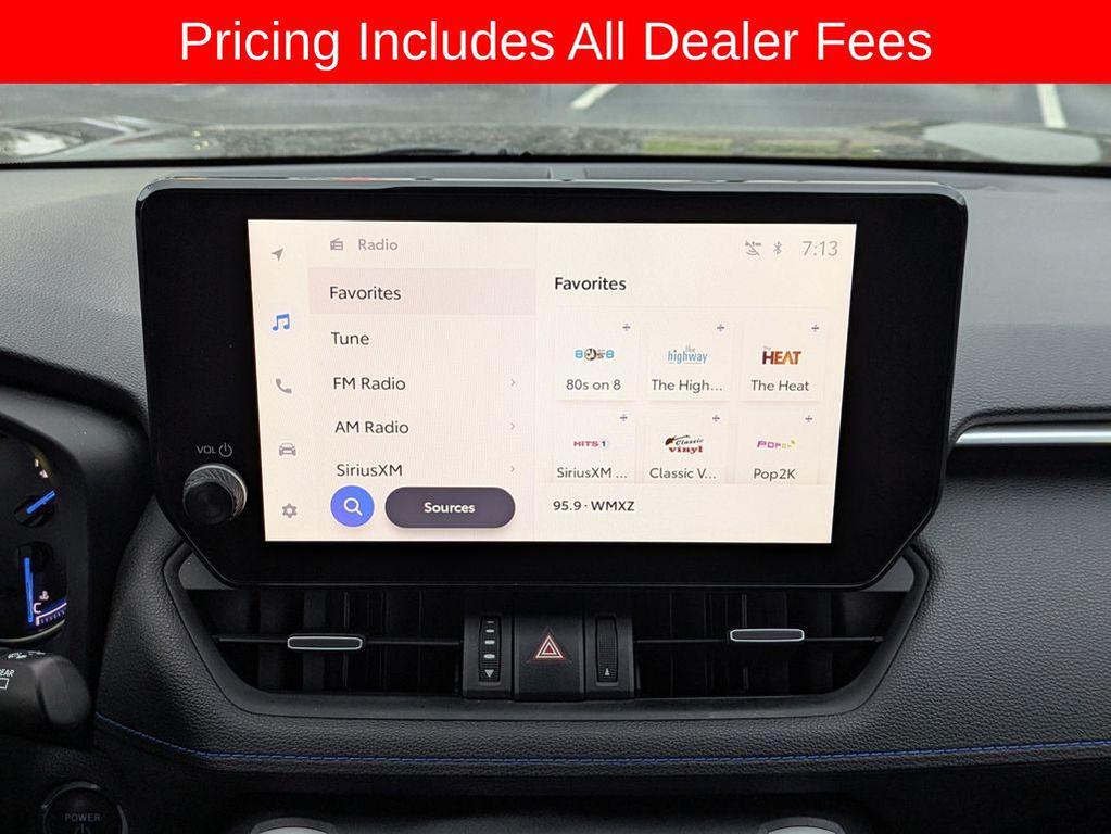 used 2025 Toyota RAV4 Hybrid car, priced at $33,771
