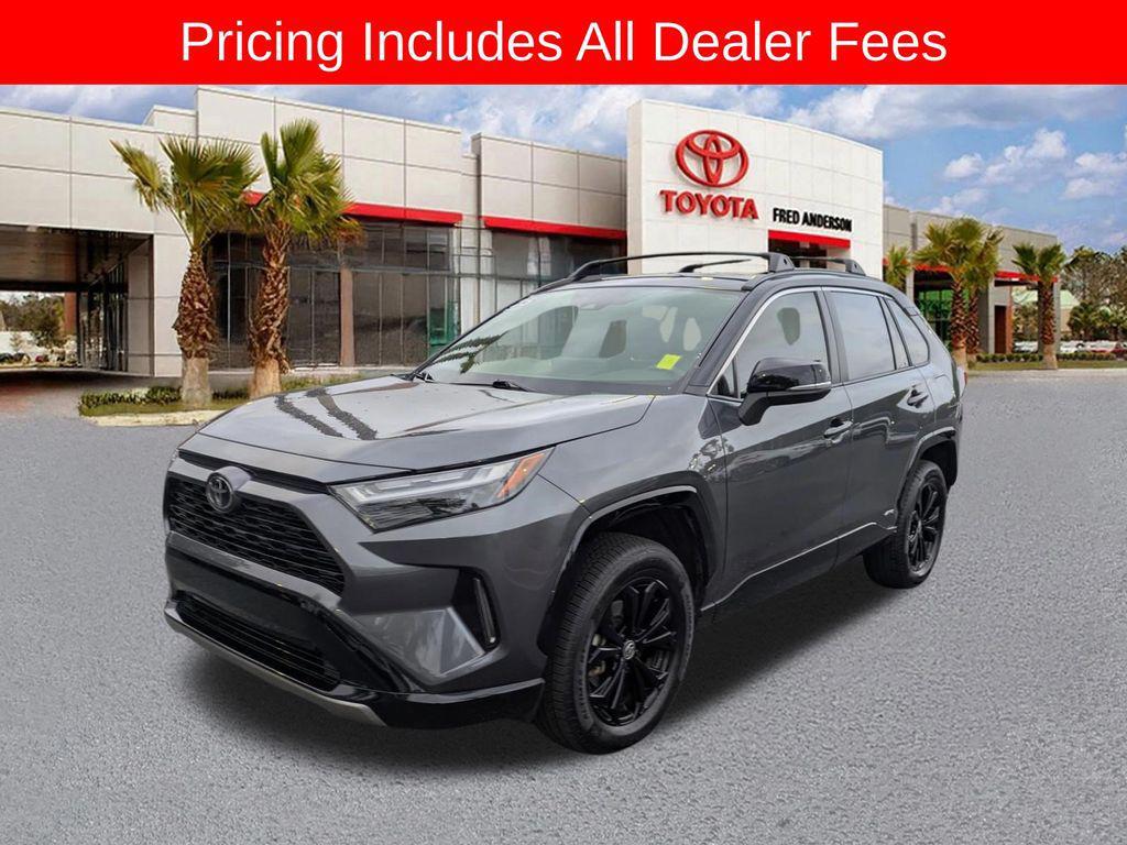 used 2025 Toyota RAV4 Hybrid car, priced at $33,771