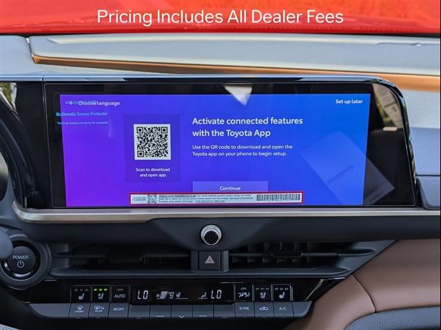 new 2026 Toyota Crown Signia car, priced at $55,710