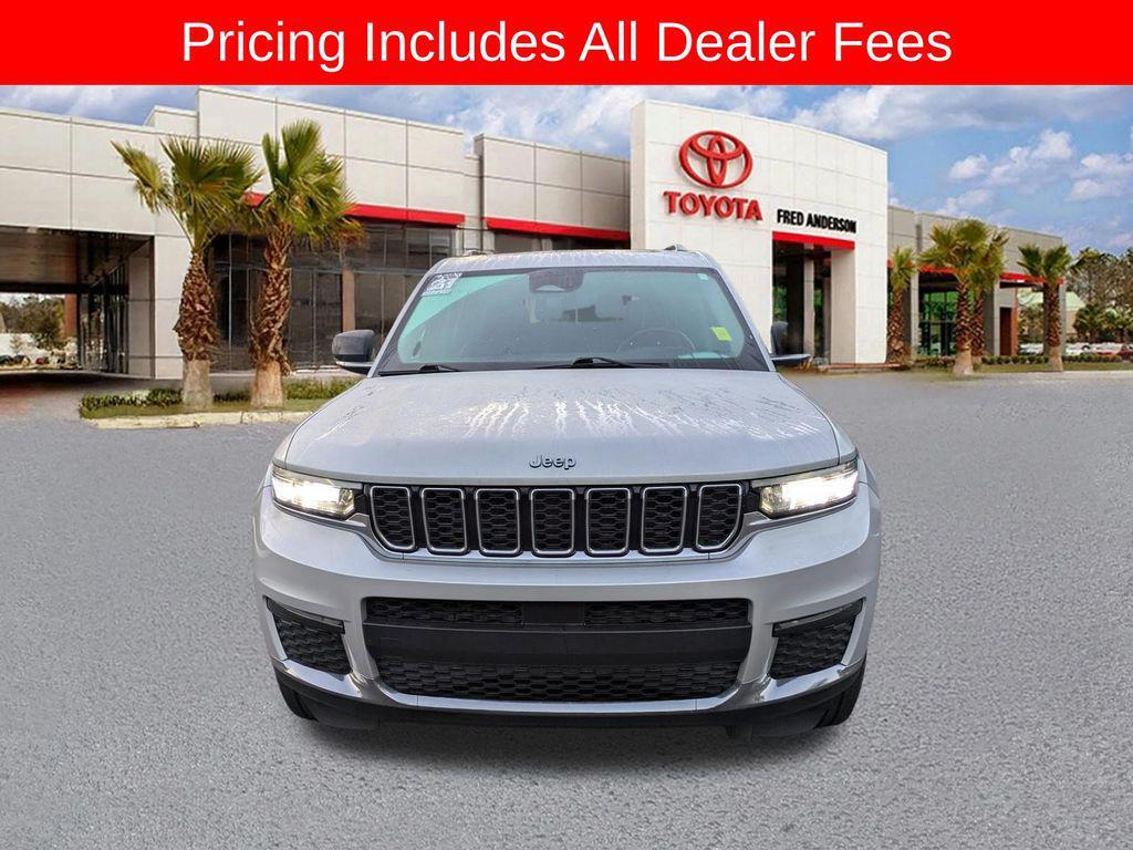 used 2021 Jeep Grand Cherokee L car, priced at $28,771