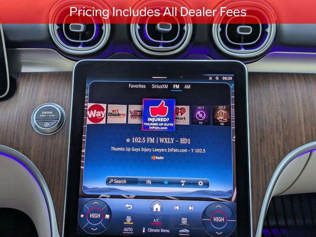 used 2023 Mercedes-Benz C-Class car, priced at $37,471
