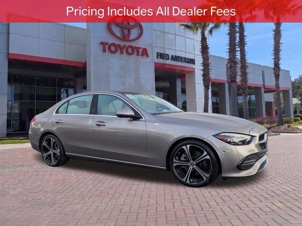used 2023 Mercedes-Benz C-Class car, priced at $37,471