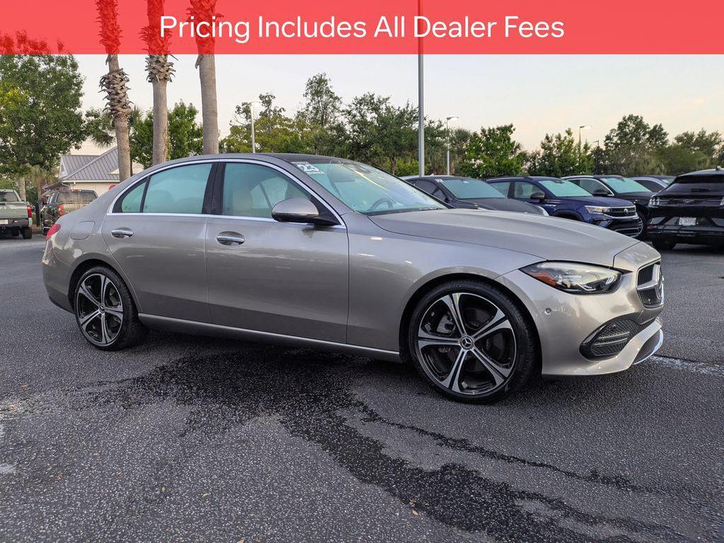 used 2023 Mercedes-Benz C-Class car, priced at $37,471