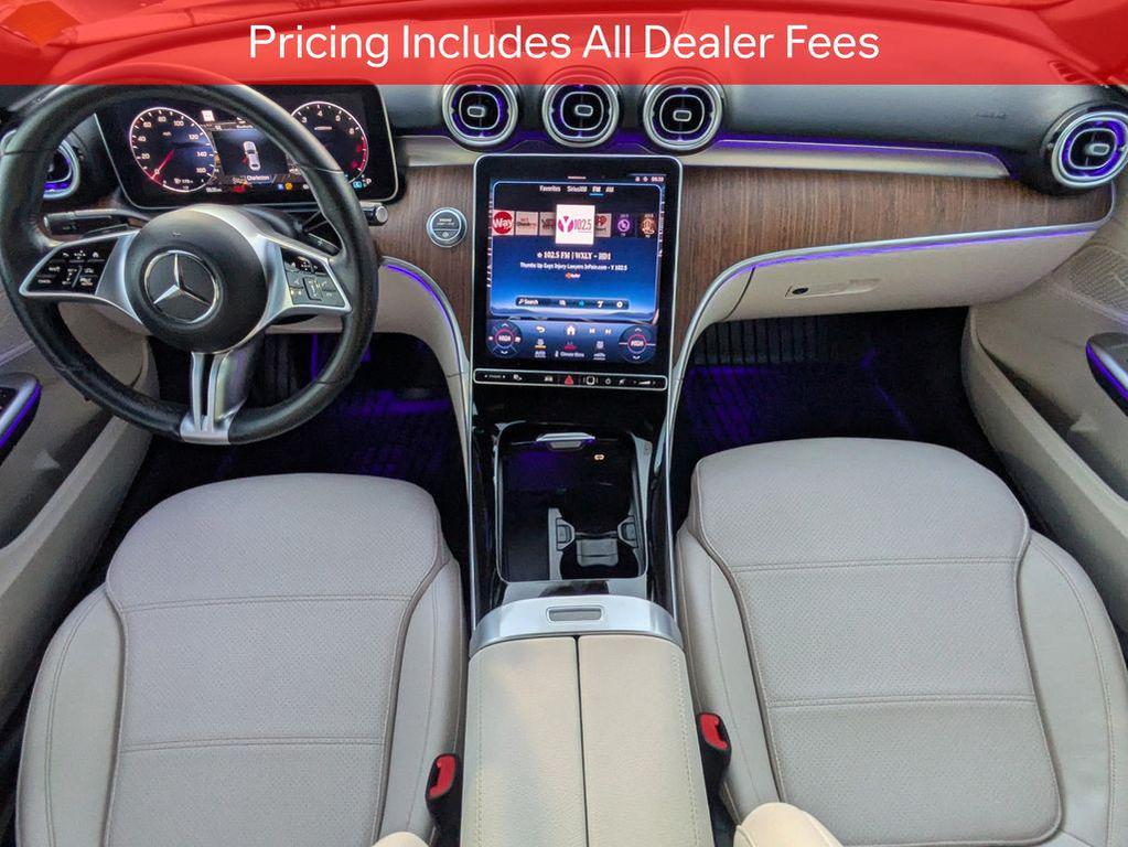used 2023 Mercedes-Benz C-Class car, priced at $37,471
