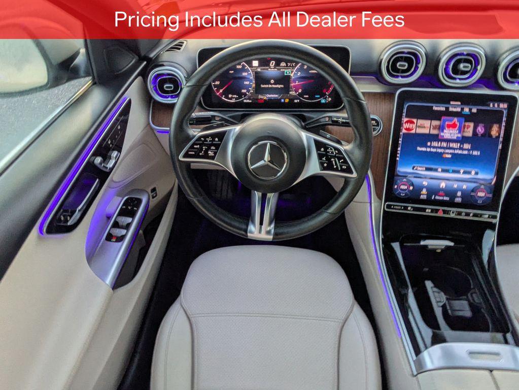 used 2023 Mercedes-Benz C-Class car, priced at $37,471