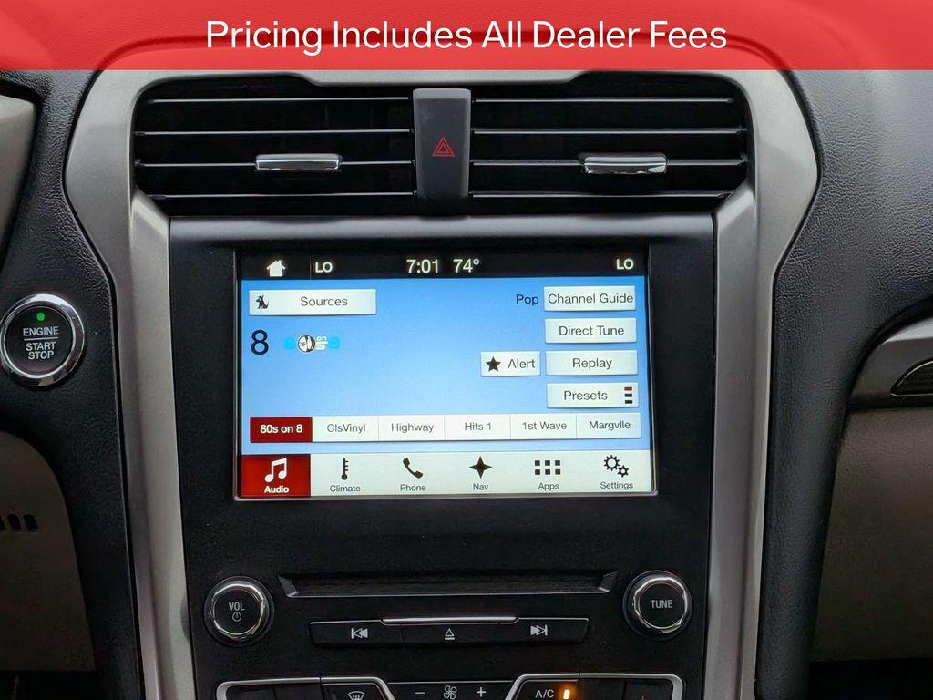 used 2017 Ford Fusion car, priced at $14,371