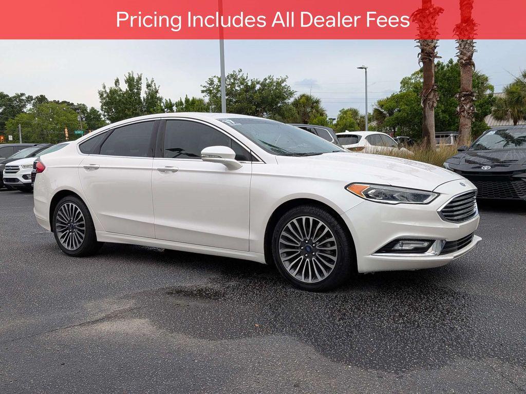 used 2017 Ford Fusion car, priced at $14,371