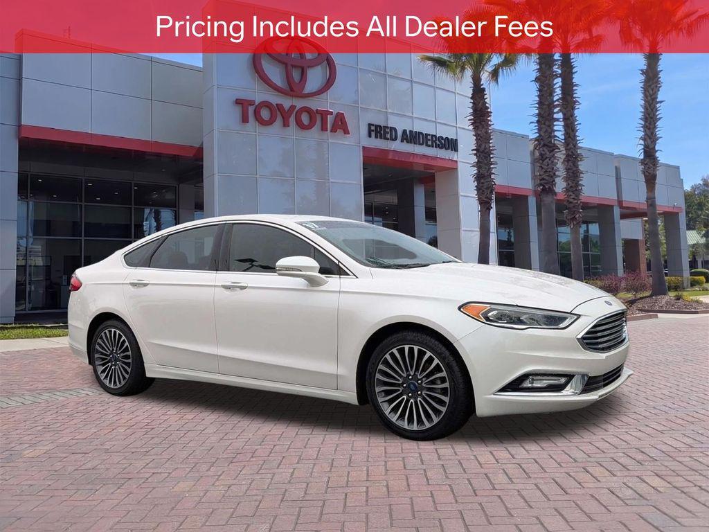 used 2017 Ford Fusion car, priced at $14,371