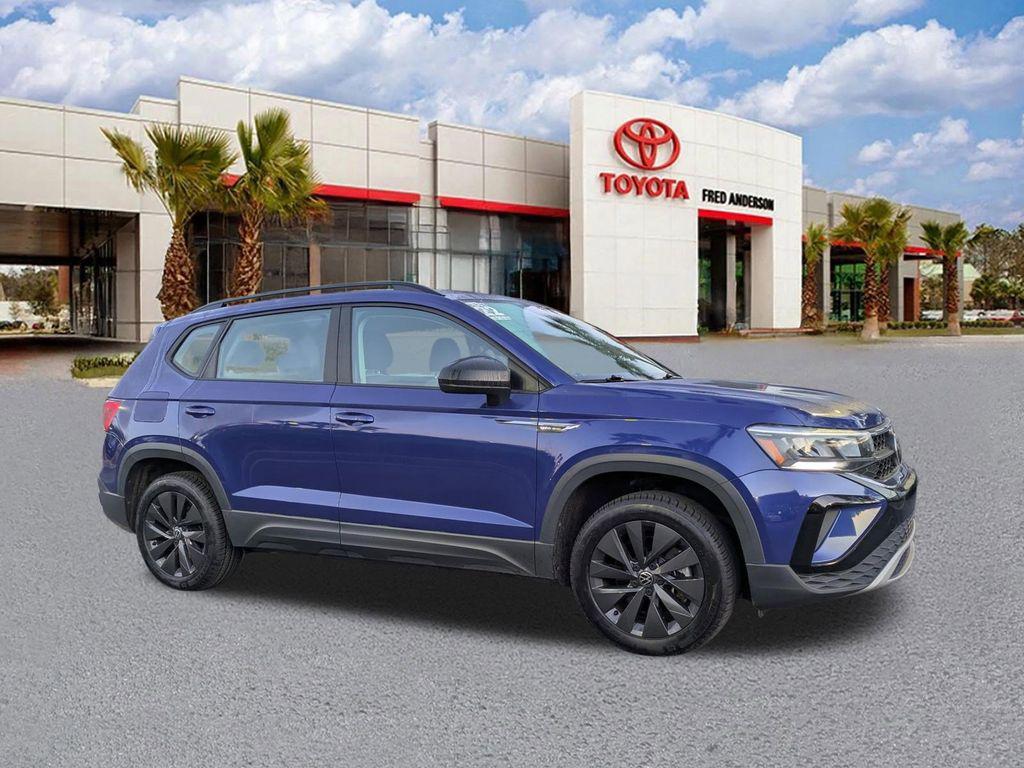 used 2022 Volkswagen Taos car, priced at $17,391
