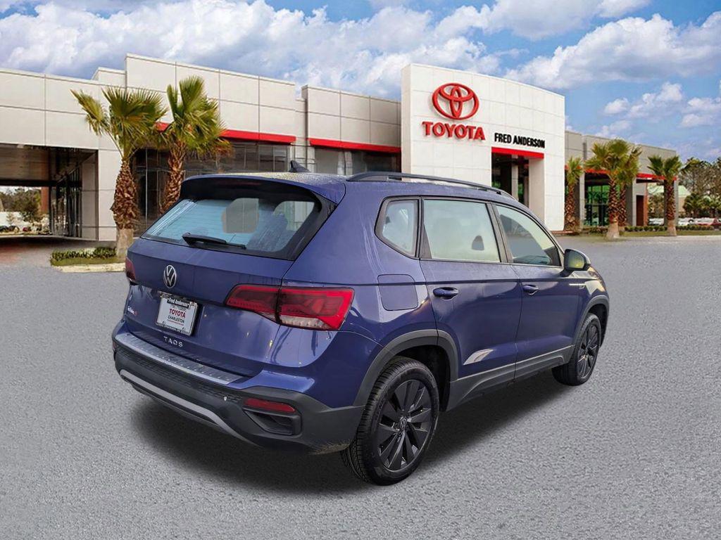 used 2022 Volkswagen Taos car, priced at $17,391