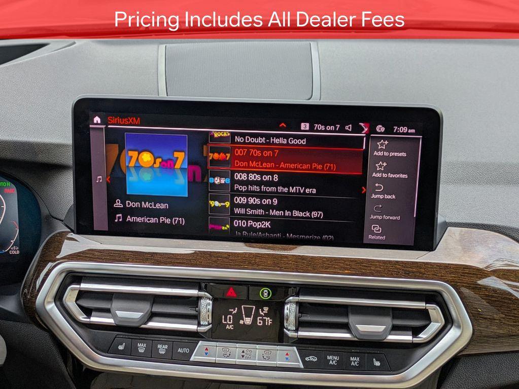 used 2024 BMW X3 car, priced at $41,571
