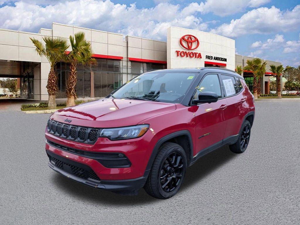 used 2024 Jeep Compass car, priced at $20,691