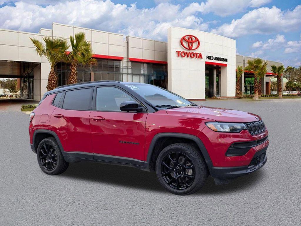 used 2024 Jeep Compass car, priced at $20,691