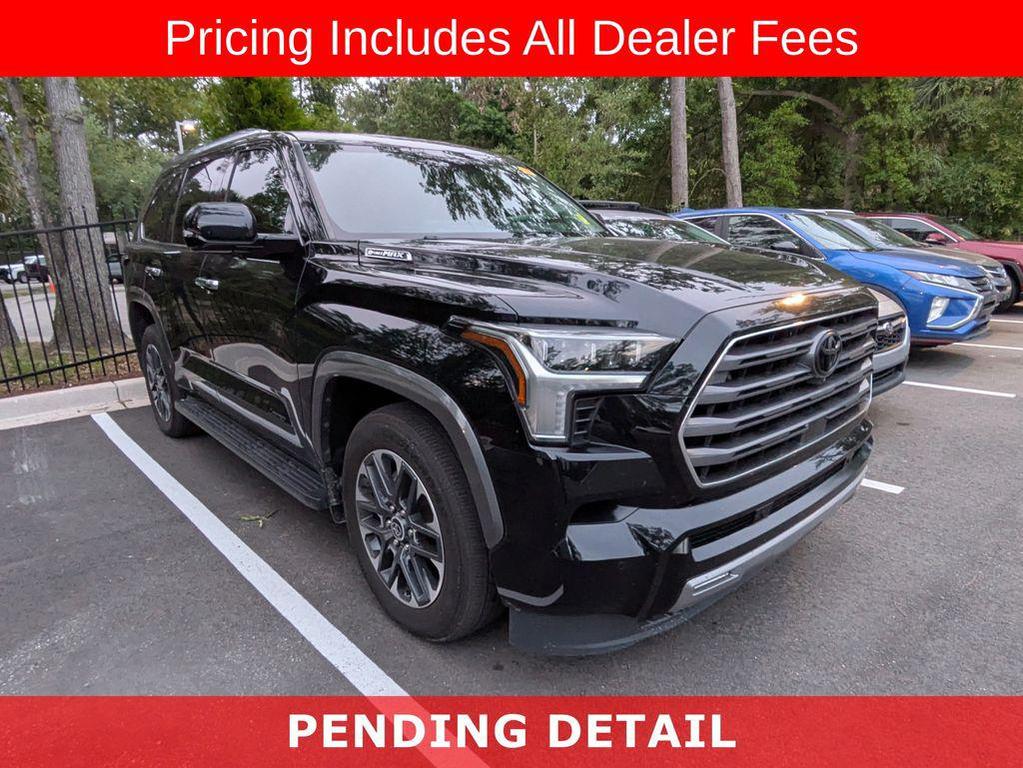 used 2024 Toyota Sequoia car, priced at $67,371