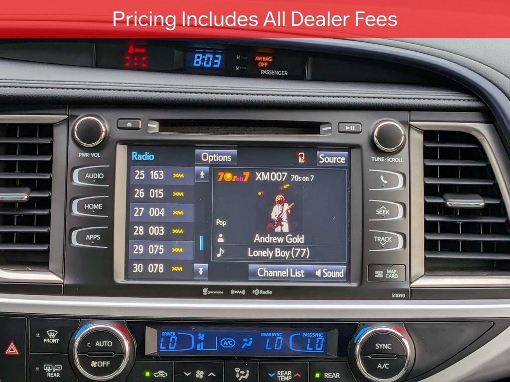 used 2019 Toyota Highlander car, priced at $24,121