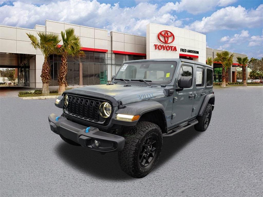 used 2024 Jeep Wrangler 4xe car, priced at $31,491