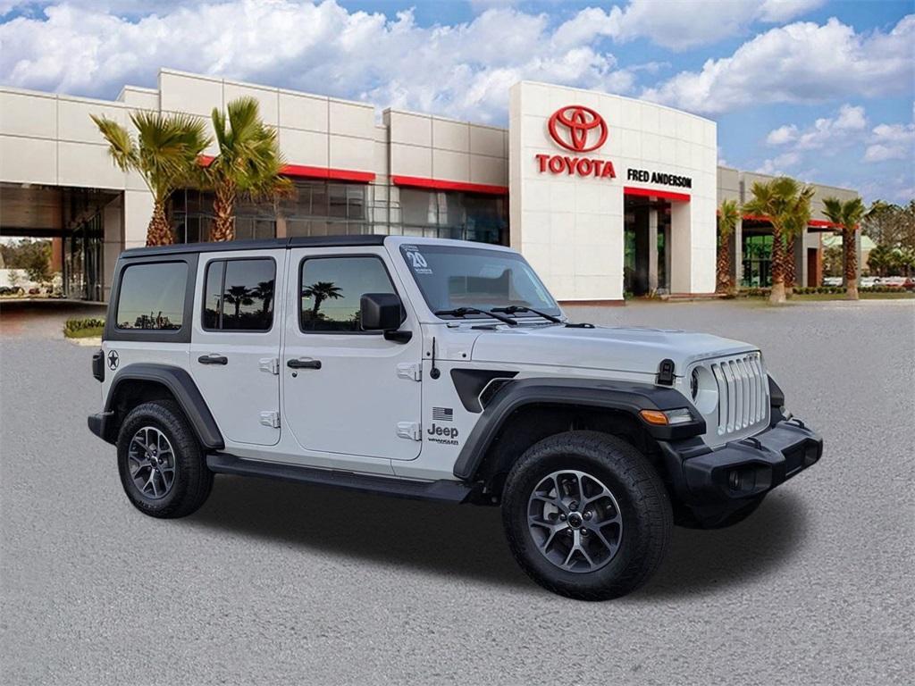 used 2020 Jeep Wrangler Unlimited car, priced at $25,991