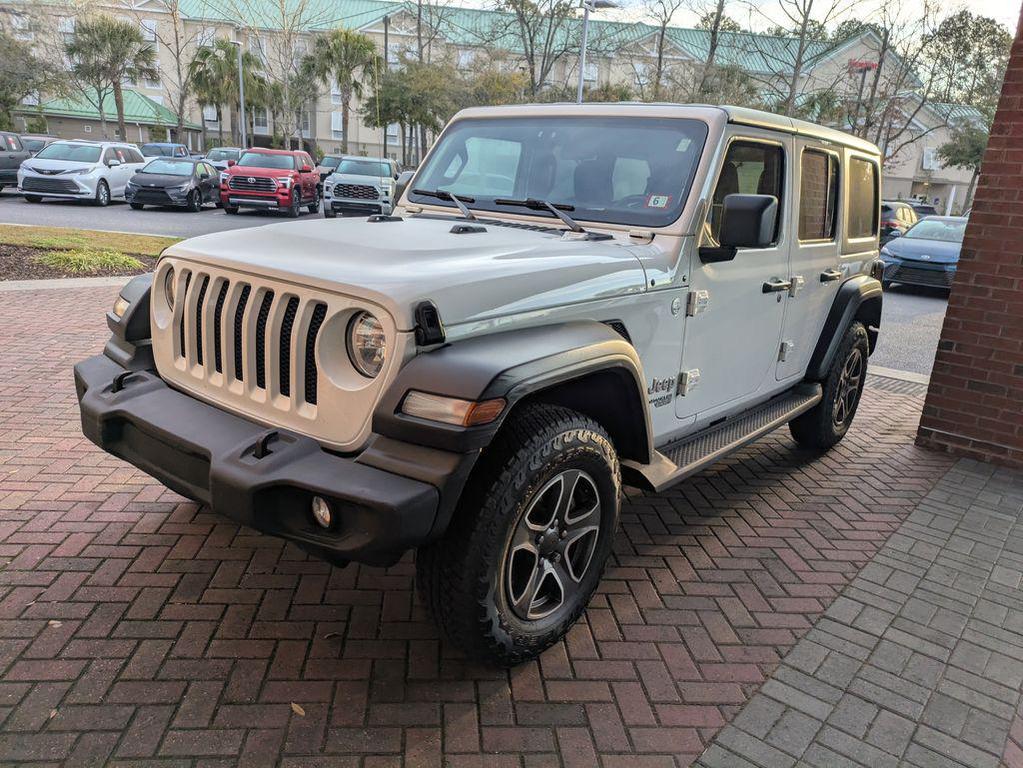 used 2021 Jeep Wrangler Unlimited car, priced at $27,291