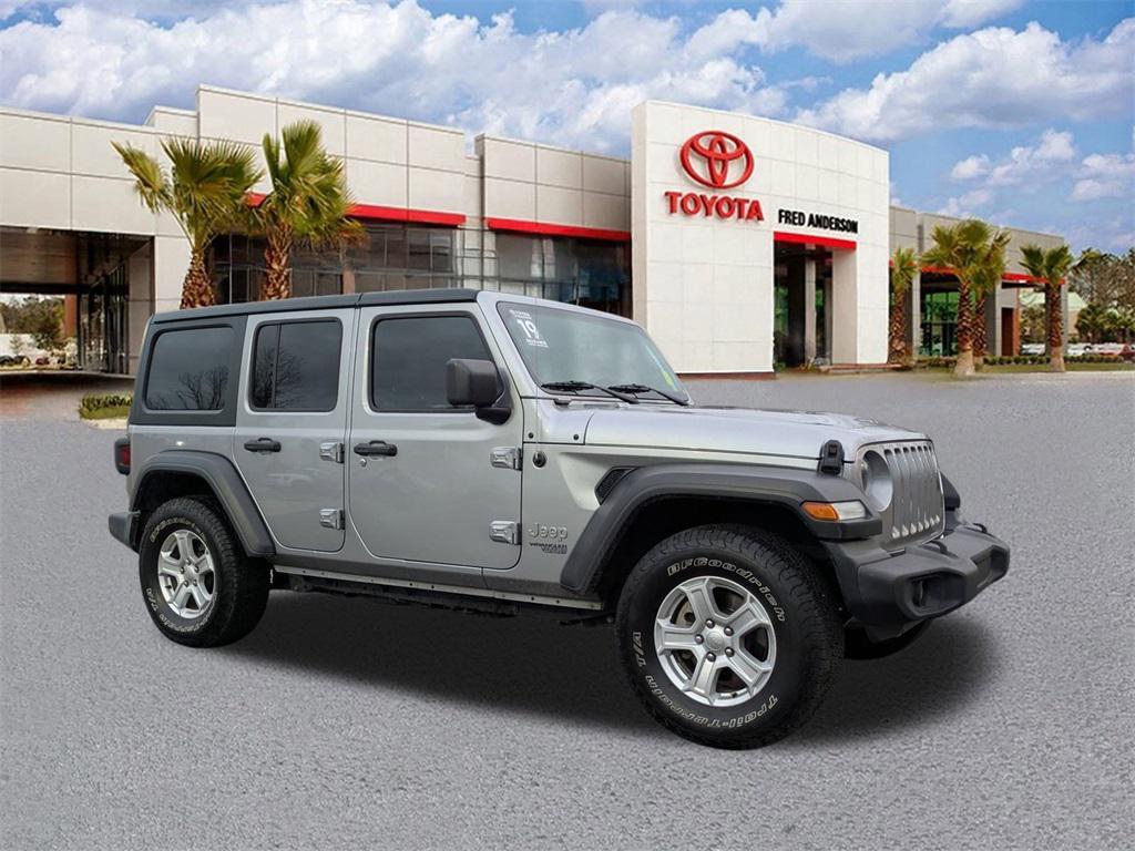 used 2019 Jeep Wrangler Unlimited car, priced at $16,491