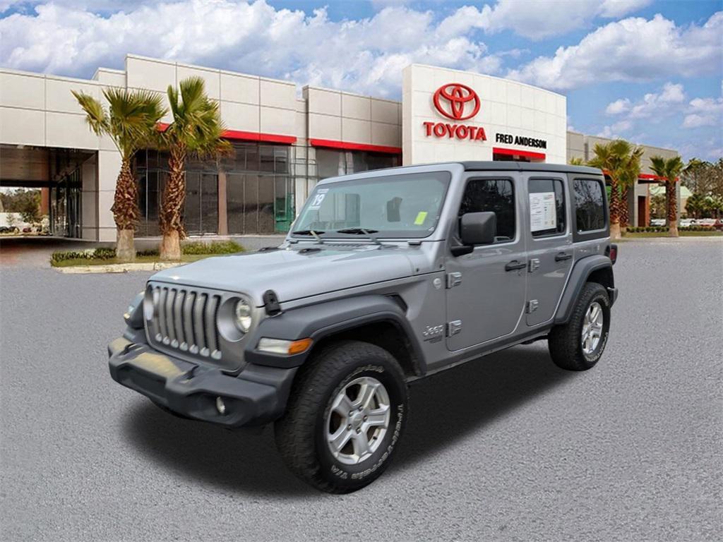 used 2019 Jeep Wrangler Unlimited car, priced at $16,491