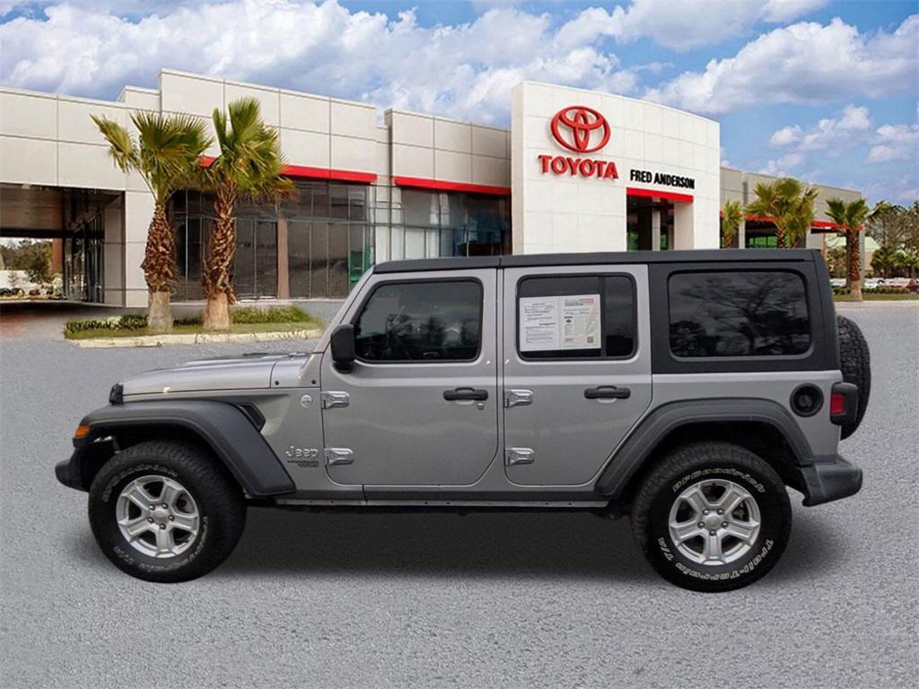 used 2019 Jeep Wrangler Unlimited car, priced at $16,491