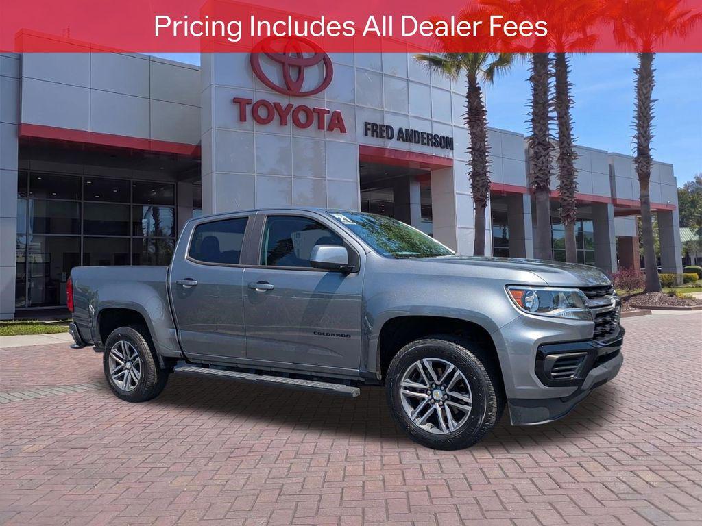 used 2021 Chevrolet Colorado car, priced at $28,071
