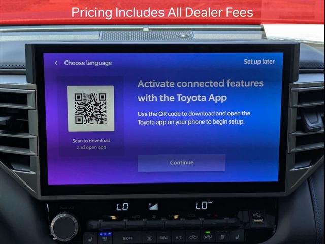 new 2026 Toyota Tundra car, priced at $76,295