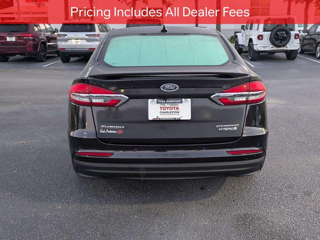 used 2019 Ford Fusion Hybrid car, priced at $17,471
