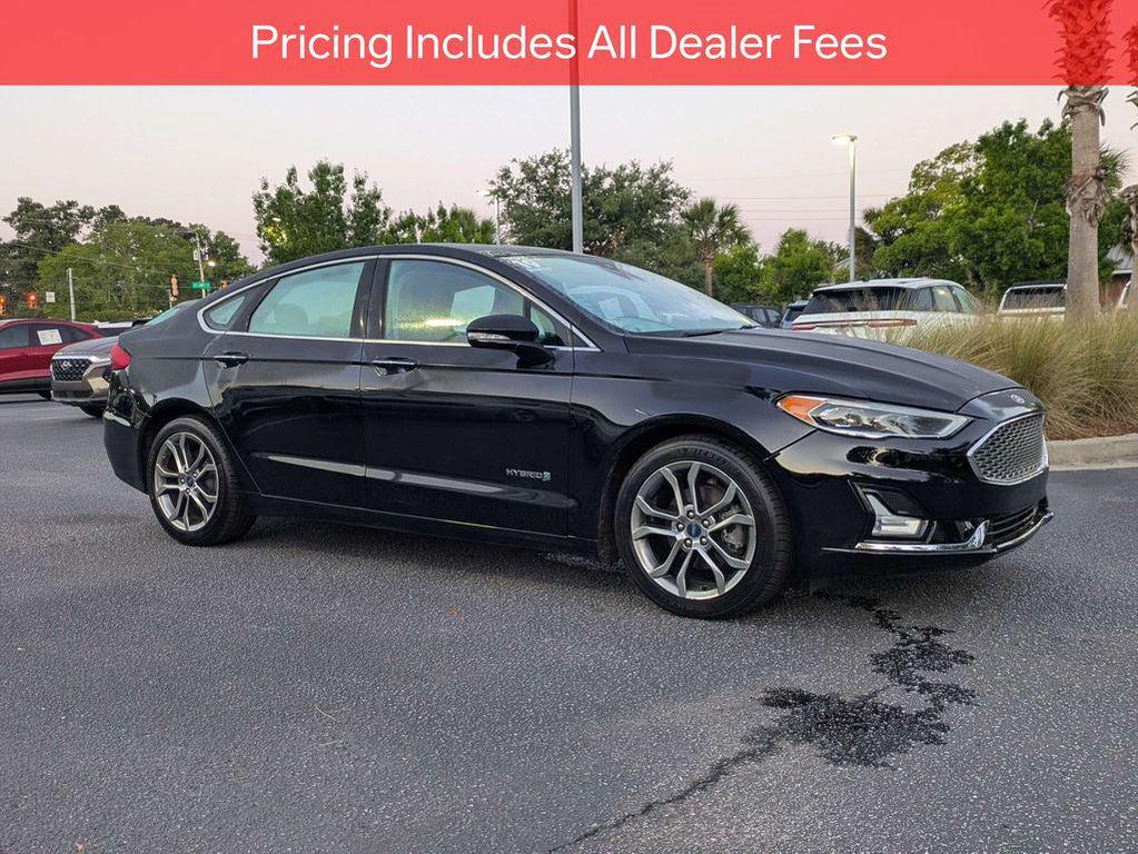used 2019 Ford Fusion Hybrid car, priced at $17,471
