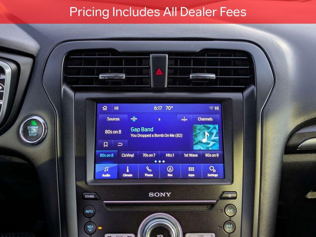 used 2019 Ford Fusion Hybrid car, priced at $17,471